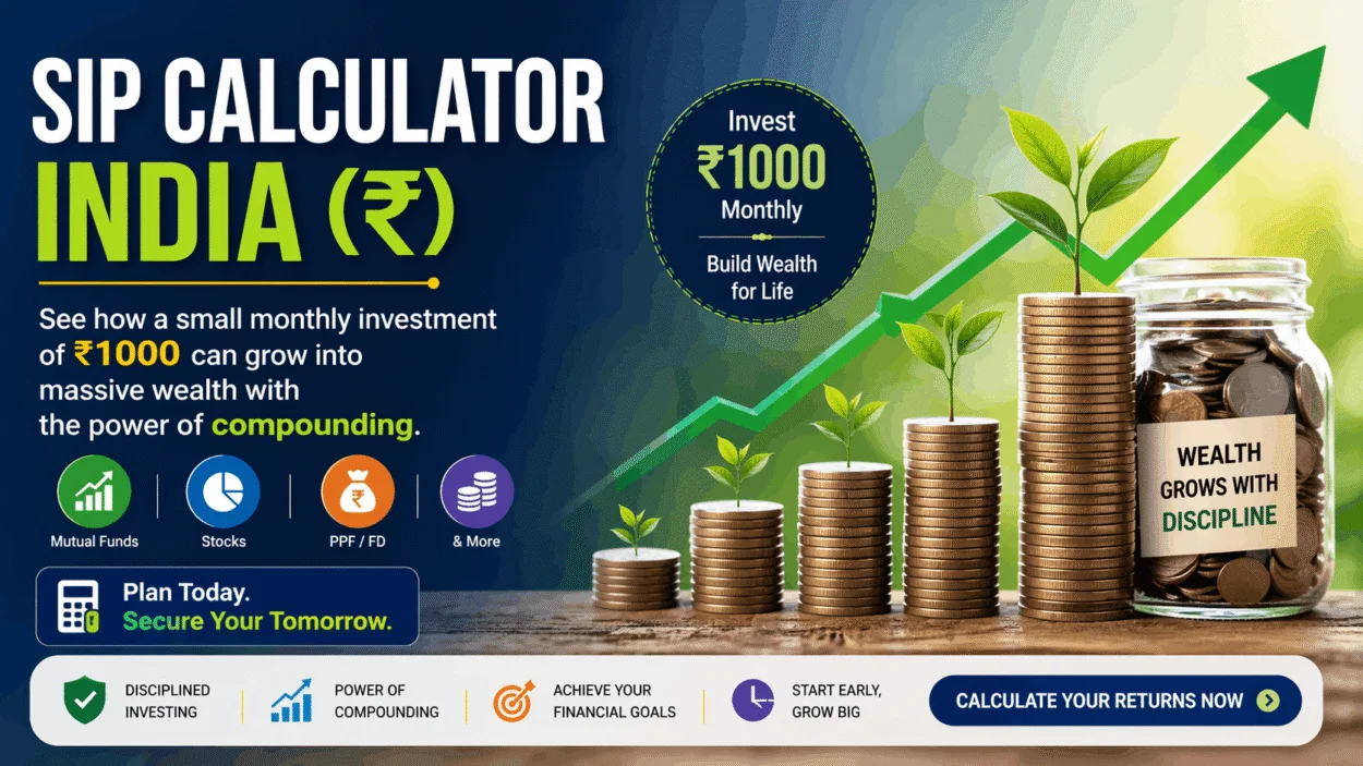 SIP Calculator India (₹):