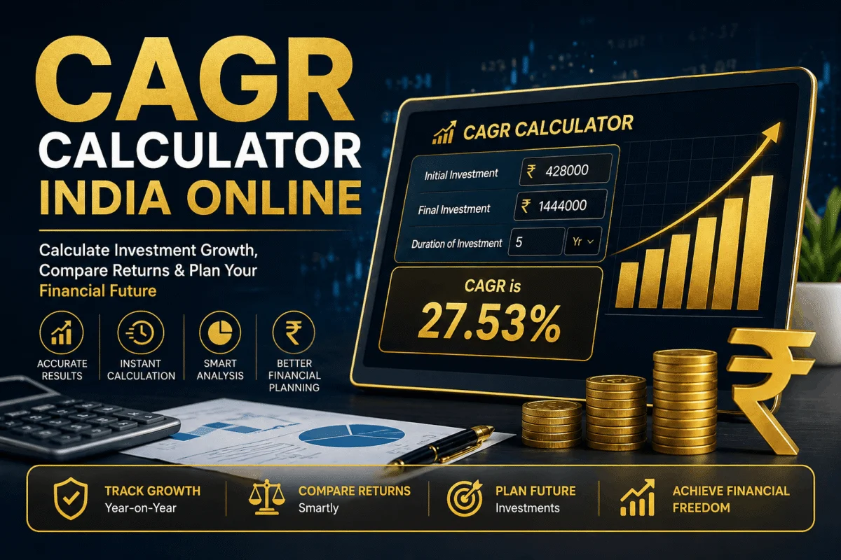 CAGR Calculator India Online