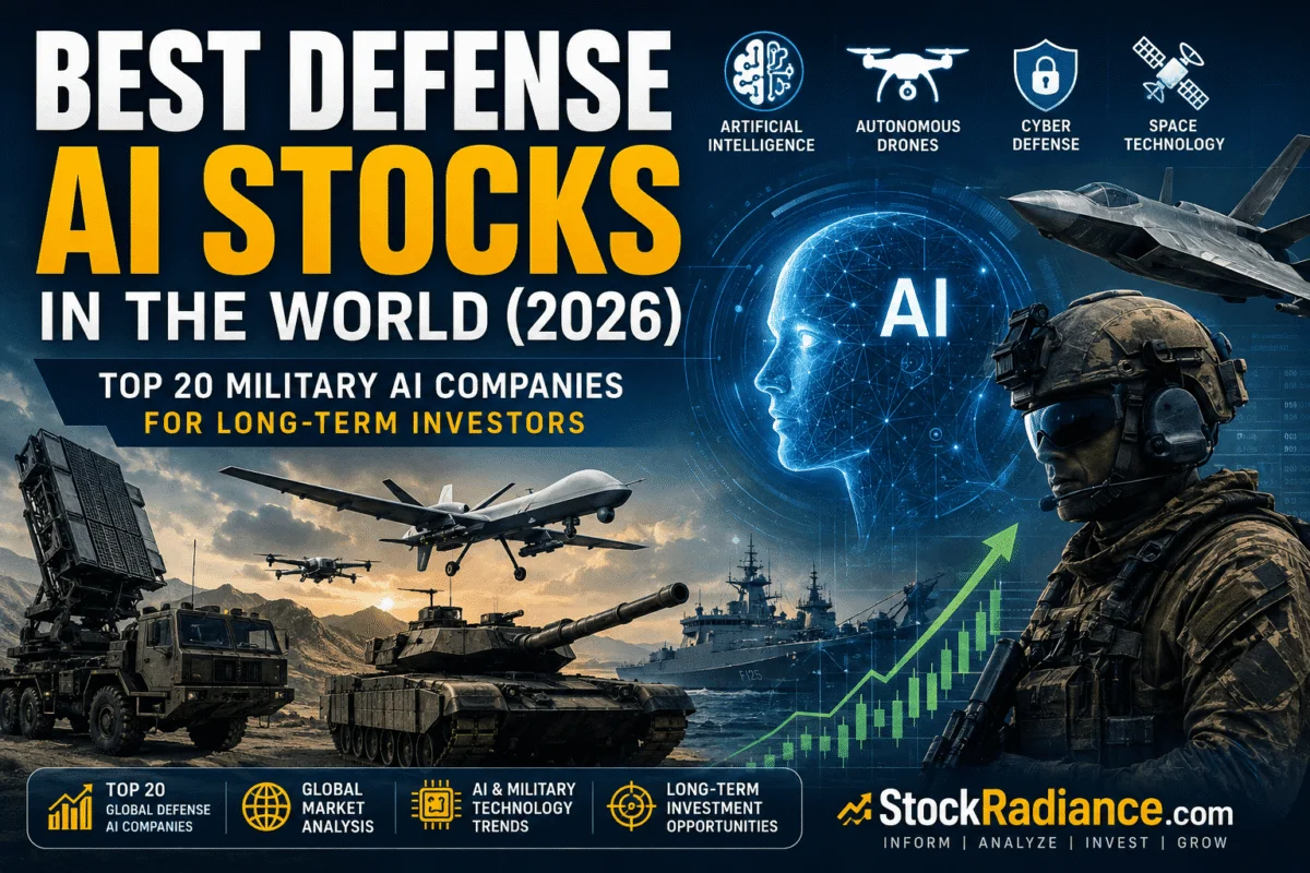 Best Defense AI Stocks in the World (2026): Top 20 Military Artificial Intelligence Companies for Long-Term Investors